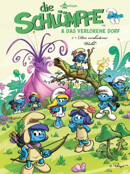 Die Schlümpfe und das verlorene Dorf 01 - Der verbotene Wald