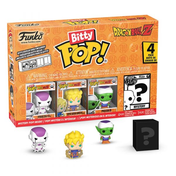 Dragon Ball Bitty Funko POP! Vinyl Figuren 4er-Pack Series 4 2,5 cm