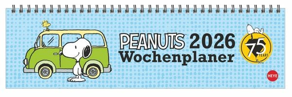 Peanuts Wochenplaner 2026