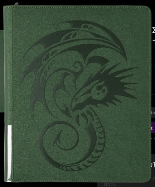 Dragon Shield Zipster Regular Kartenmappe Forest Green