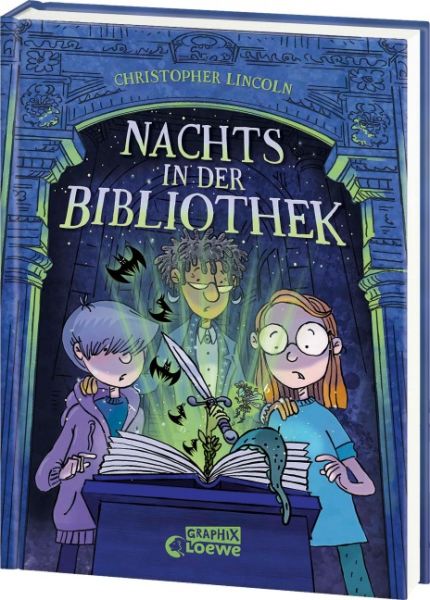 Nachts in der Bibliothek 01