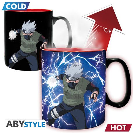 Naruto Shippuden Tasse mit Thermoeffekt 460ml Kakashi & Itachi