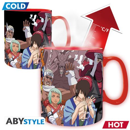 Naruto Shippuden Tasse mit Thermoeffekt 460ml Biju & Jinchuriki