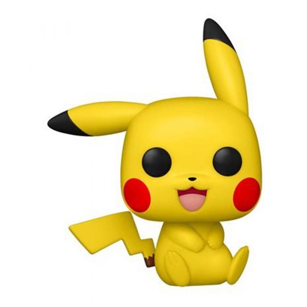 Pokémon Funko POP! Games Vinyl Figur Pikachu Sitting 9 cm