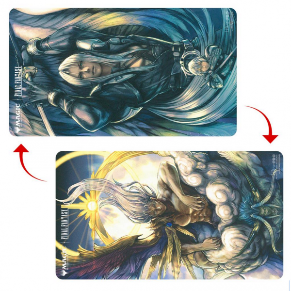 Ultra Pro Spielmatte Double-Sided Magic The Gathering Final Fantasy Sephiroth, Fabled SOLDIER / Sephiroth, One-Winged Angel