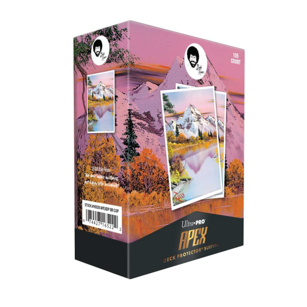 Ultra Pro Apex Deck Protector Hüllen Standardgröße Bob Ross Mountain Lake (105 Stück)