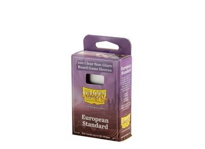 Dragon Shield Hüllen European Standard Clear Non-Glare (100 Stück)