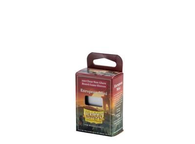 Dragon Shield Hüllen European Mini Clear Non-Glare (100 Stück)