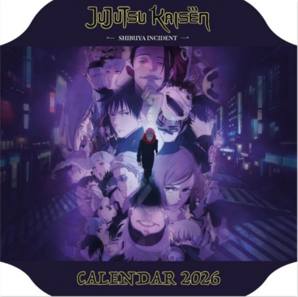 Jujutsu Kaisen Wandkalender 2026