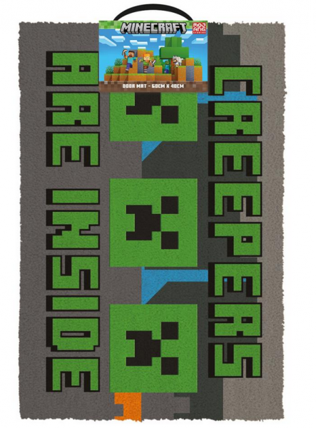 Minecraft Fußmatte Creeper Need Hugs 60 x 40 cm