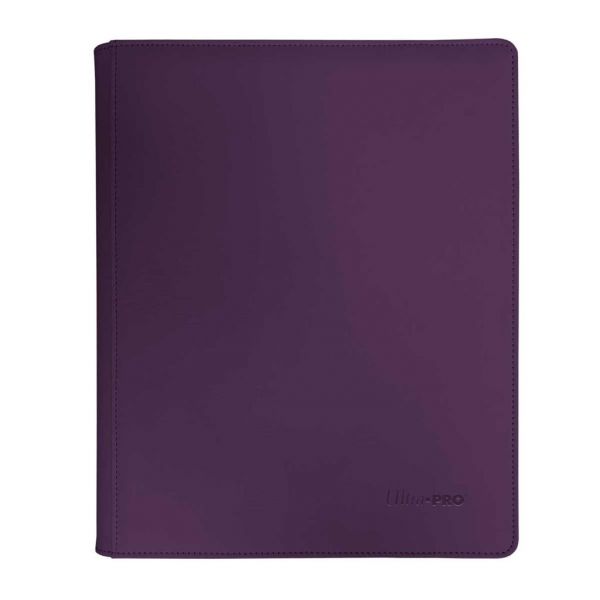 Ultra Pro Vivid 9-Pocket PRO-Binder mit Reißverschluss Midnight Plum