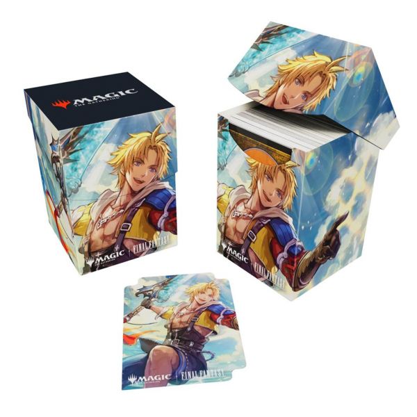 Ultra Pro Deckbox für 100+ Karten Magic The Gathering Final Fantasy Tidus, Yuna's Guardian (Commander)
