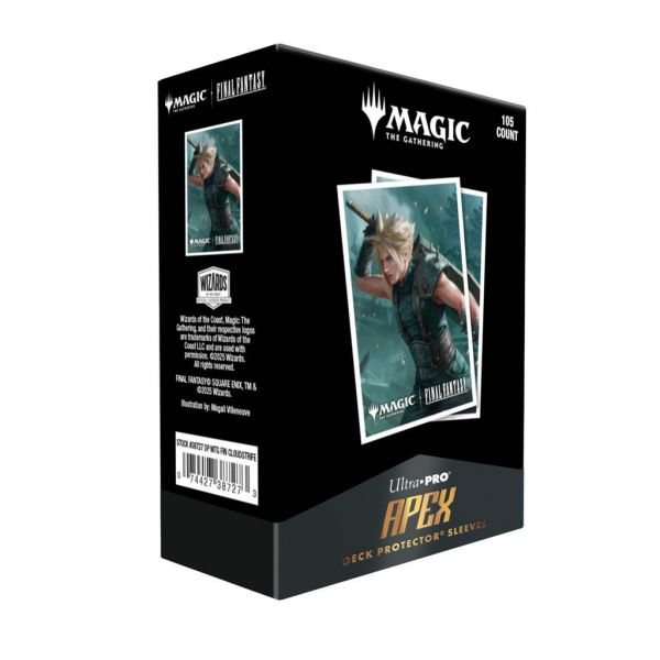 Ultra Pro Apex Deck Protector Hüllen Standardgröße Magic The Gathering Final Fantasy Cloud, Planet's Champion (105 Stück)