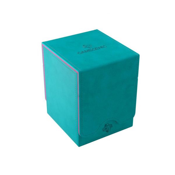 Gamegenic Deckbox Squire PLUS für 100+ Karten XL Teal/Pink