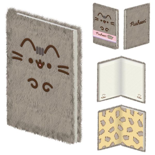 Pusheen Plüsch-Notizbuch