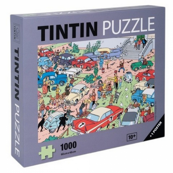 Tim und Struppi Puzzle Rallye 1000 Teile