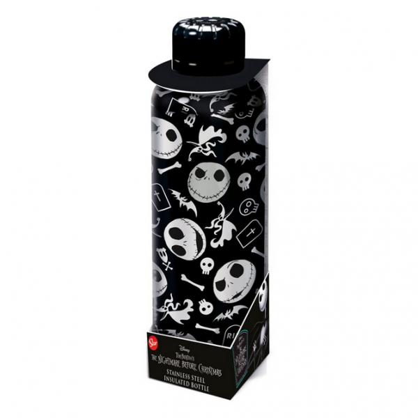 Nightmare before Christmas Edelstahl-Trinkflasche Logo