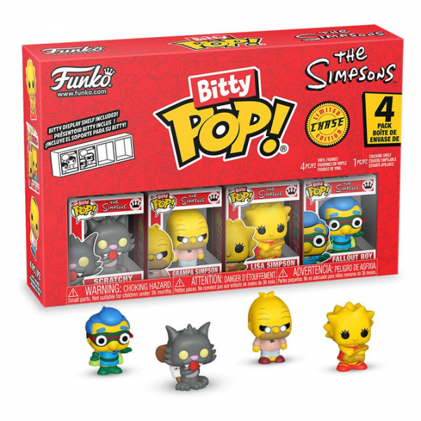 Die Simpsons Bitty Funko POP! Vinyl Figuren 4er-Pack Series 4 2 cm