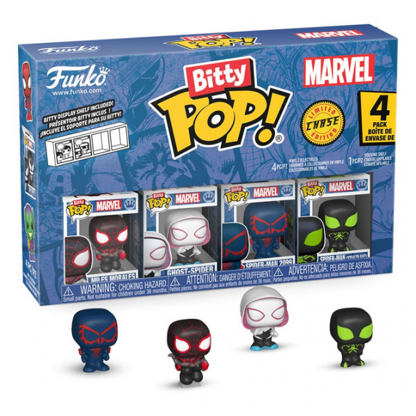 Spider-Man Bitty Funko POP! Vinyl Figuren 4er-Pack Series 2 2 cm