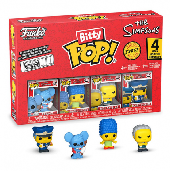 Die Simpsons Bitty Funko POP! Vinyl Figuren 4er-Pack Series 2 2 cm