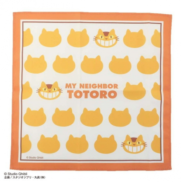 Mein Nachbar Totoro Stofftaschentuch Silhouette Buskatze