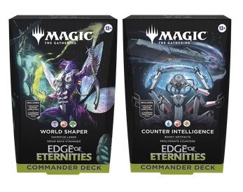 Magic the Gathering Edge of Eternities Commander Deck Komplettset englisch
