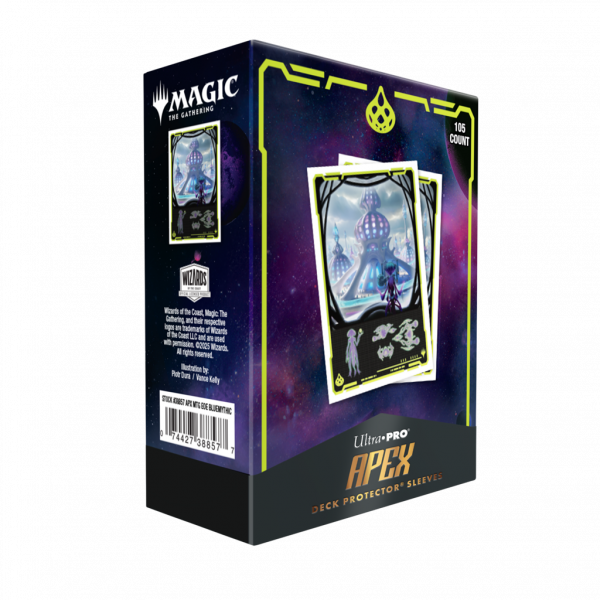 Ultra Pro Apex Deck Protector Hüllen Standardgröße Magic The Gathering Edge of Eternities Uthros, Titanic Godcore