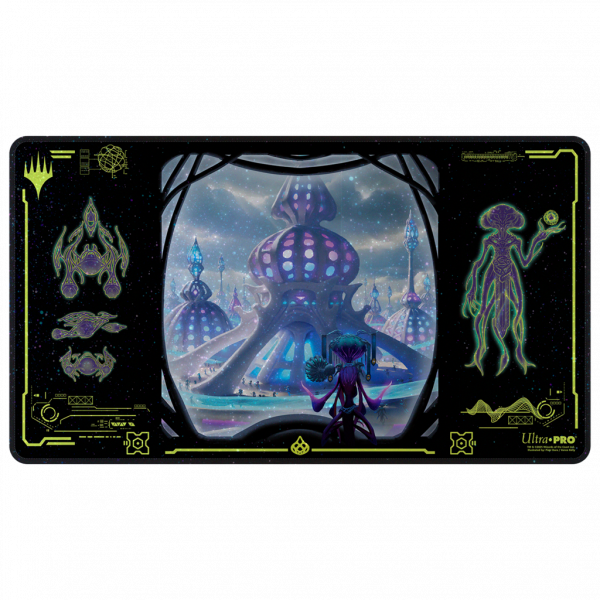 Ultra Pro Spielmatte Holofoil Magic The Gathering Edge of Eternities Uthros, Titanic Godcore