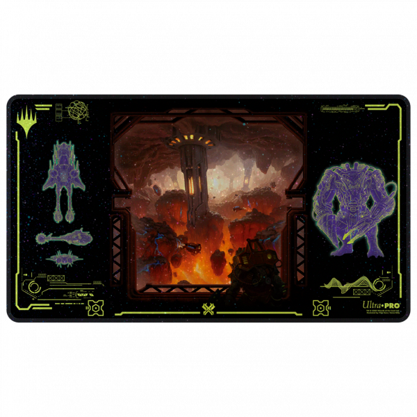 Ultra Pro Spielmatte Holofoil Magic The Gathering Edge of Eternities Kavaron, Memorial World