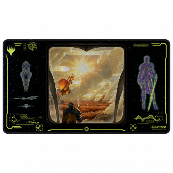 Ultra Pro Spielmatte Holofoil Magic The Gathering Edge of Eternities Adagia, Windswept Bastion