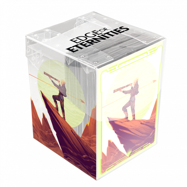 Ultra Pro Deckbox für 100+ Karten und Hüllen Standardgröße (100 Stück) Magic The Gathering Edge of Eternities Sami, Wildcat Captain