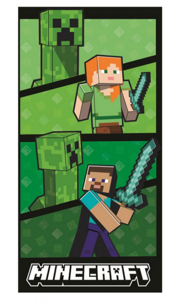 Minecraft Handtuch Ver. 2 140 x 70 cm