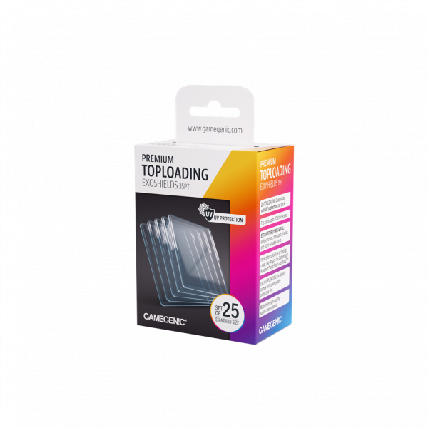 Gamegenic Premium Toploading Exoshields 35pt (25 Stück)