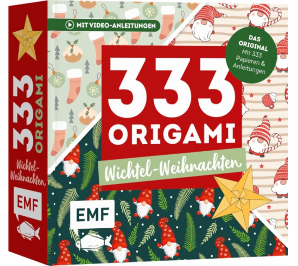 333 Origami  - Wichtel-Weihnachten