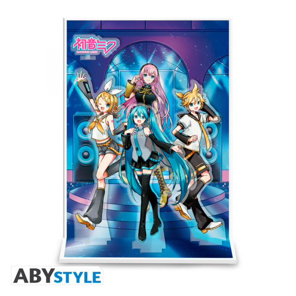 Hatsune Miku Acrylfigur Diorama Miku & Friends