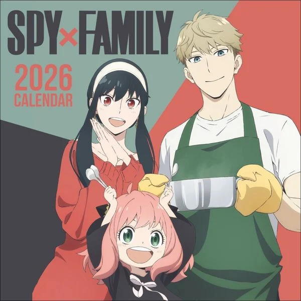 Spy x Family Broschurkalender 2026
