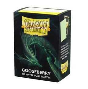 Dragon Shield Dual Matte Hüllen Standardgröße Gooseberry (100 Stück)