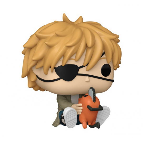 Chainsaw Man Funko POP! Games Vinyl Figur Denji & Pochita 9 cm