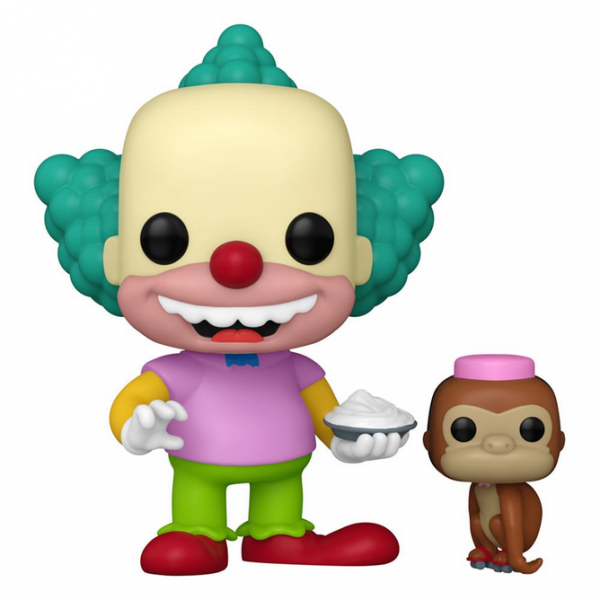 Simpsons Funko POP&Buddy TV Vinyl Figur Krusty&Tenny 9 cm