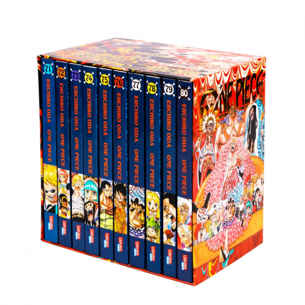 One Piece Sammelschuber 08 Dressrosa (Band 071-080)