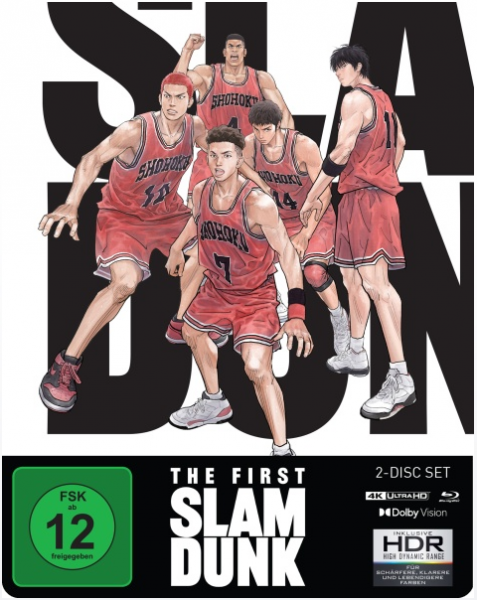 The First Slam Dunk Steelbook Edition Blu-ray