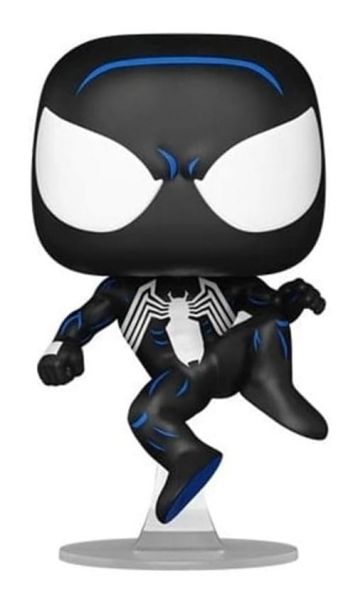 Spider-Man Funko POP! Marvel Vinyl Figur Black Suit Spidey 9 cm