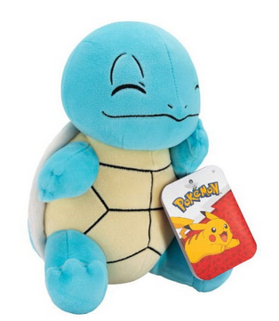 Pokémon Plüschfigur Schiggy glücklich 20 cm