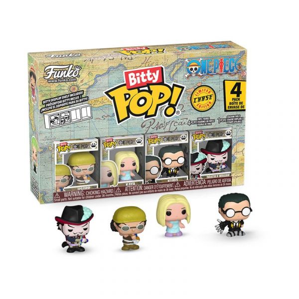 One Piece Bitty POP! Vinyl Figuren 4er-Pack Usopp 2,5 cm