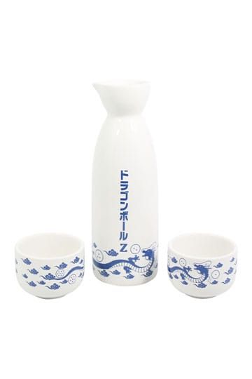 Dragon Ball Z Keramik Sake Set Blue Shenron