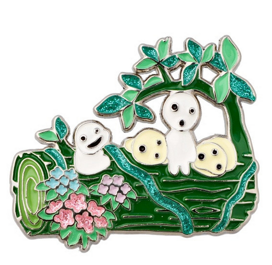 Prinzessin Mononoke Metallbrosche Baumgeister