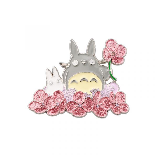 Mein Nachbar Totoro Metallbrosche kleiner und großer Totoro