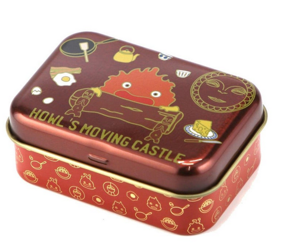 Das wandelnde Schloss Metalldöschen Calcifer