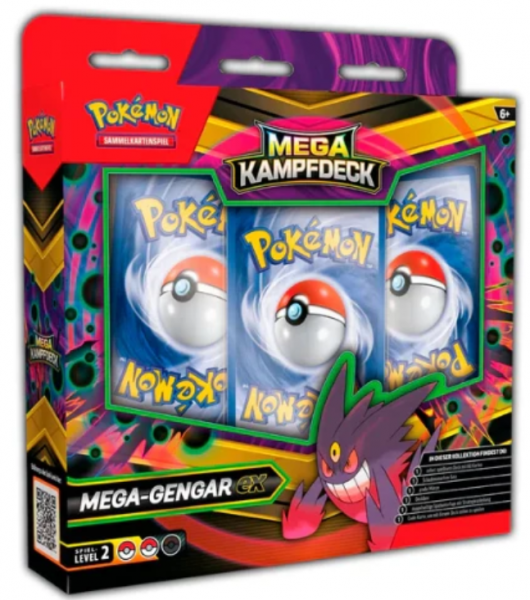 Pokémon Mega Kampfdeck Mega-Gengar ex