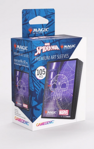 Gamegenic Premium Art Sleeves Standardgröße Magic: The Gathering Marvel's Spider-Man Swamp (105 Stück)